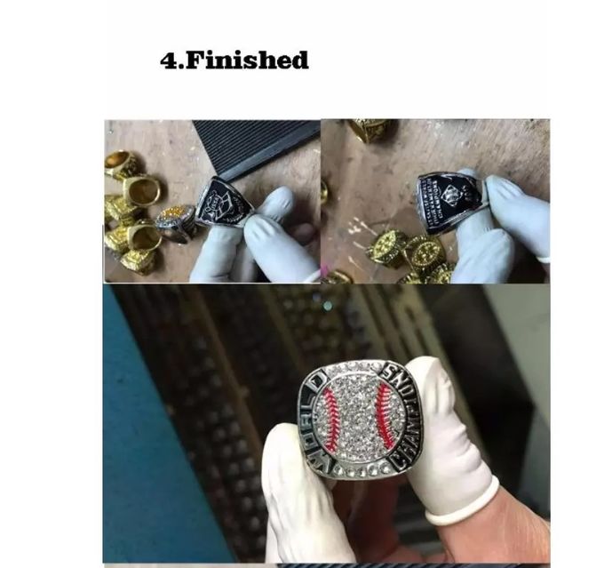 Silver Usssa Youth Softball Championship Rings