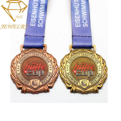 Club School Memorial Medals Custom Metal Trophies