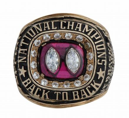 Handmade University 3D Youth Award Brass Men orWomen Championship Sport Ring with Diamonds