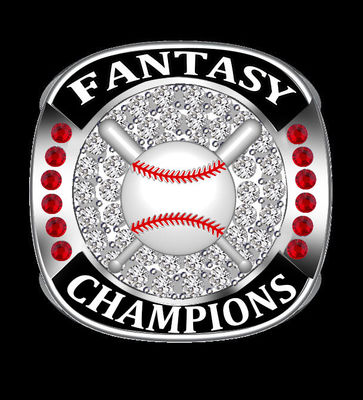Sport Silver  Fantasy Baseball Championship Rings