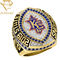 18k 24k gold plating Custom Championship Ring For Men Football Sport