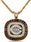 Engraved 18k Softball Custom Necklace Pendant