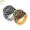 Stainless Gold Custom Army Military Rings
