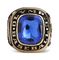 High Quality Custom Men's National Baseball Championship Rings for Youth with Display Case