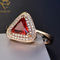 Diamond Engagement Women 18k Personalized Silver Ring
