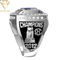 Silver Football National Custom Championship Ring